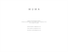 Tablet Screenshot of muma.co.uk